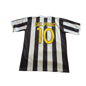 Del Piero Juventus 2007/2008 Rare Football Soccer Jersey sz L- XL